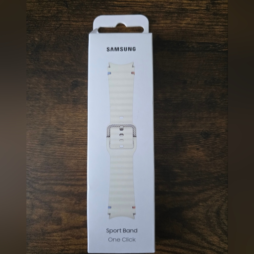 Samsung Sport Band - Cream S/M Watch 4/5/6/7